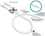 Катетер для гемодиализа долгосрочный, двухпросветный, 15,5 Fr, имплантируемая длина 190 мм